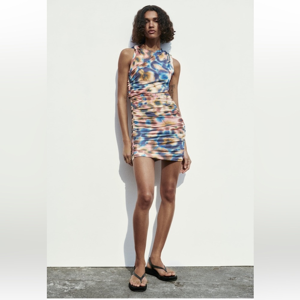 ZARA Printed Dress